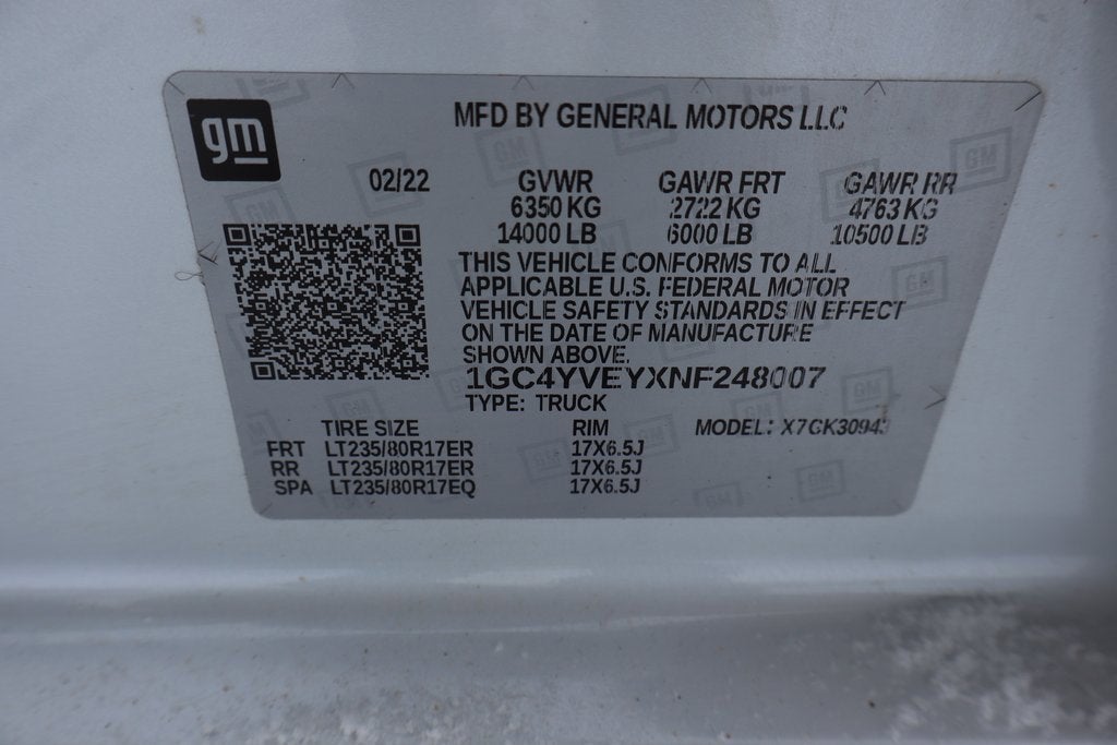 2022 Chevrolet Silverado 3500 HD High Country DRW