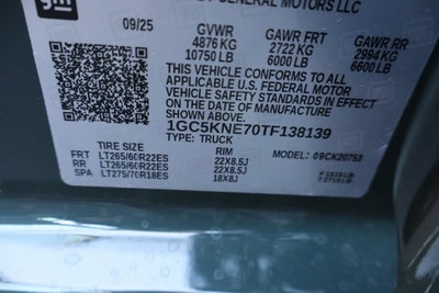 2026 Chevrolet Silverado 2500 HD LT