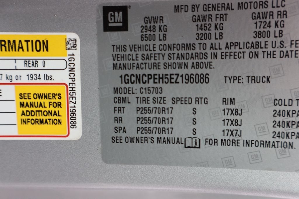 2014 Chevrolet Silverado 1500 Work Truck