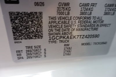 2026 Chevrolet Silverado 1500 WT