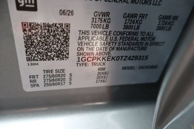 2026 Chevrolet Silverado 1500 LT