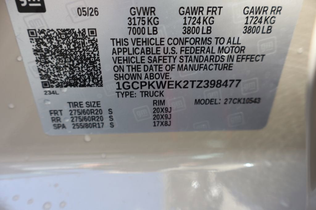 2026 Chevrolet Silverado 1500 RST