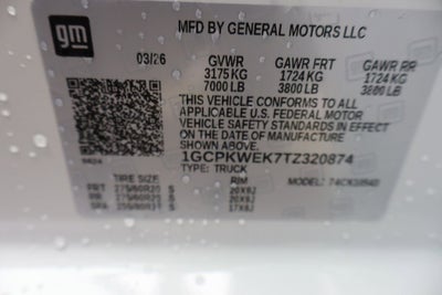 2026 Chevrolet Silverado 1500 RST