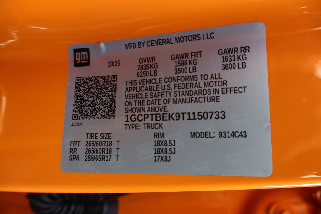 2026 Chevrolet Colorado WT