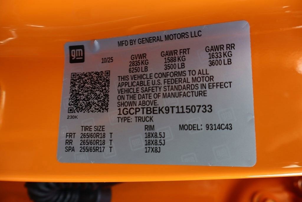 2026 Chevrolet Colorado WT