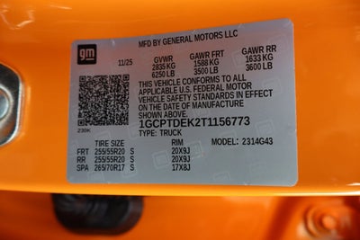 2026 Chevrolet Colorado Z71