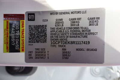 2024 Chevrolet Colorado Z71