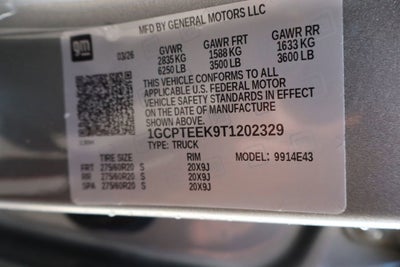 2026 Chevrolet Colorado Trail Boss