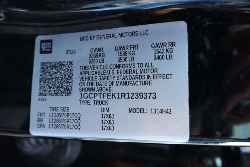 2024 Chevrolet Colorado ZR2