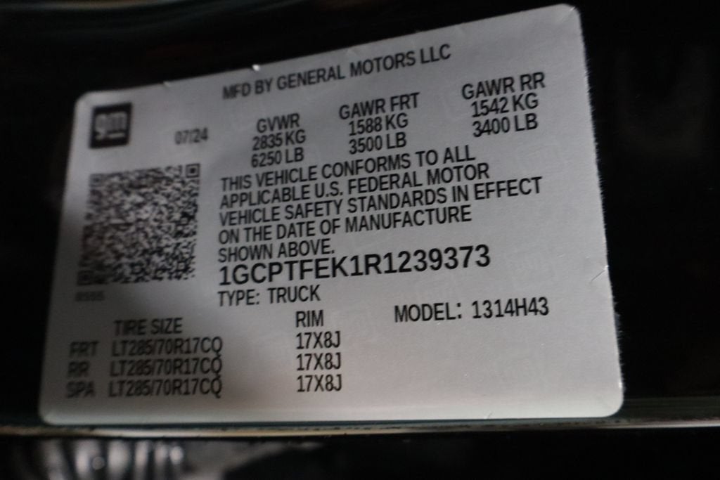 2024 Chevrolet Colorado ZR2