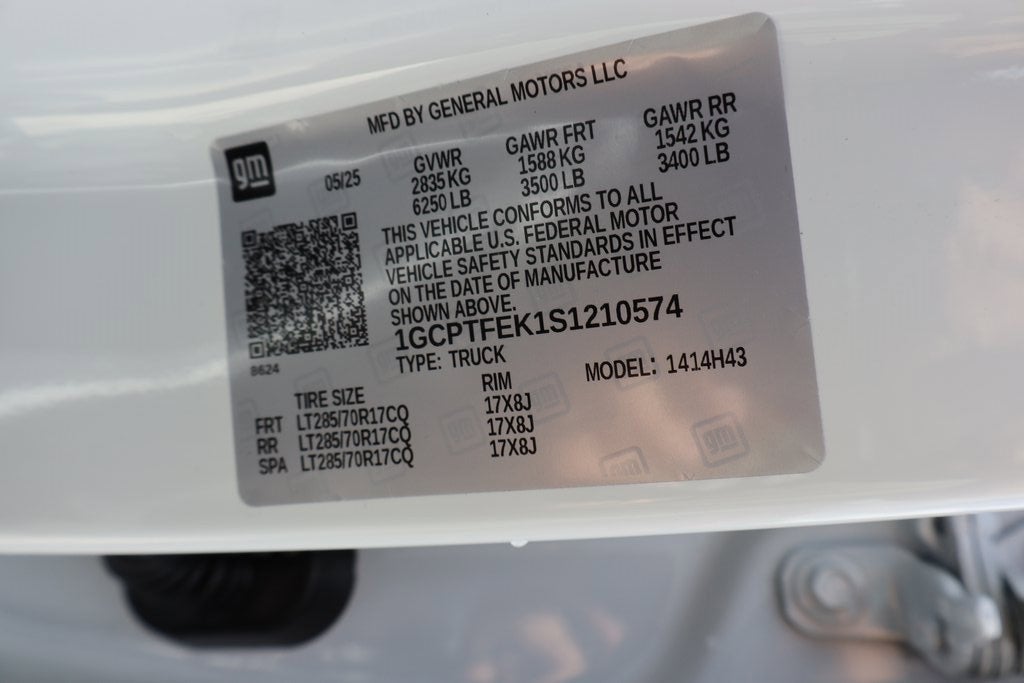 2025 Chevrolet Colorado ZR2