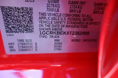 2026 Chevrolet Silverado 1500 Custom