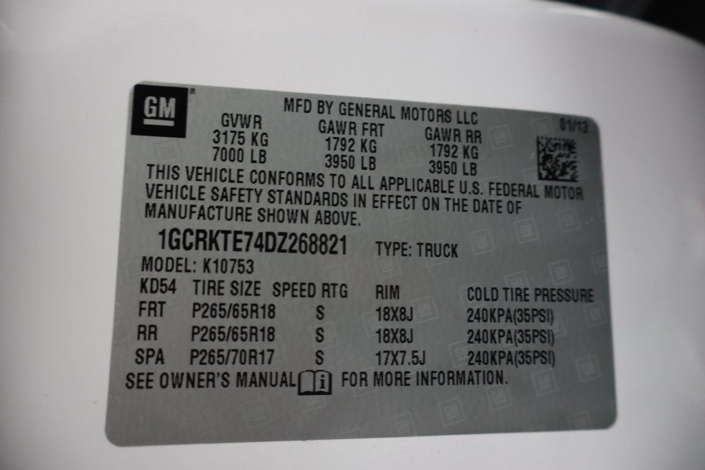 2013 Chevrolet Silverado 1500 LTZ