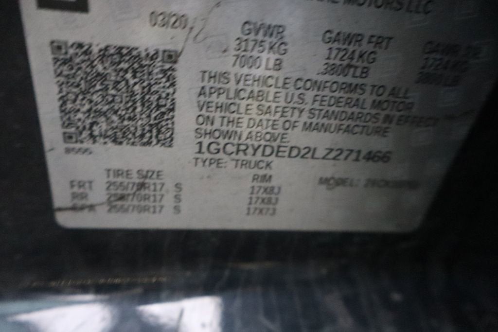 2020 Chevrolet Silverado 1500 LT