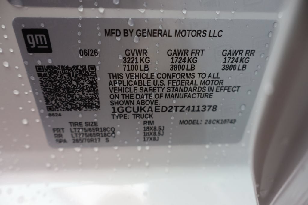2026 Chevrolet Silverado 1500 WT