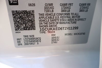 2026 Chevrolet Silverado 1500 WT