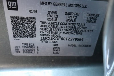 2026 Chevrolet Silverado 1500 LT