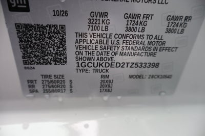 2026 Chevrolet Silverado 1500 LT