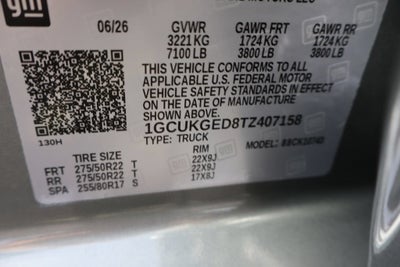 2026 Chevrolet Silverado 1500 LTZ
