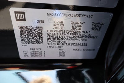 2025 Chevrolet Silverado 1500 High Country