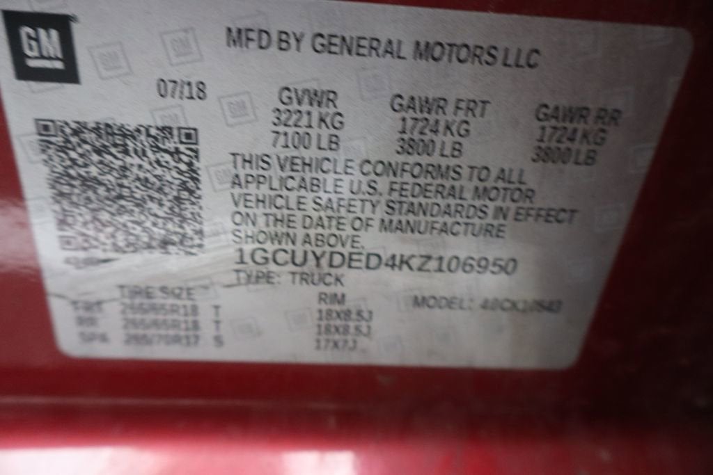 2019 Chevrolet Silverado 1500 LT