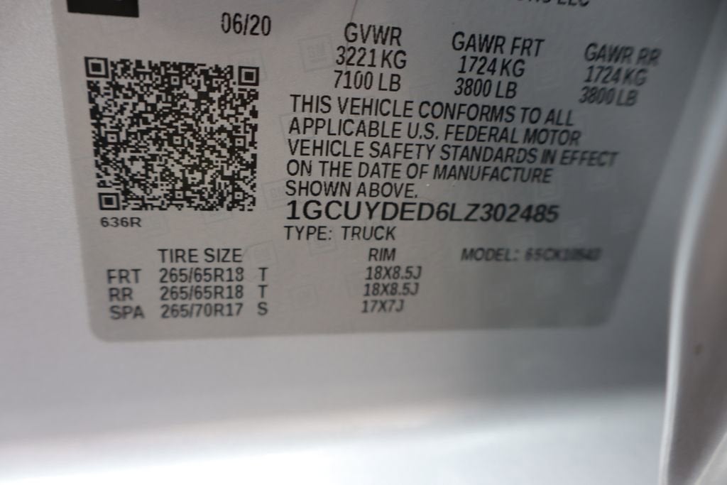 2020 Chevrolet Silverado 1500 LT