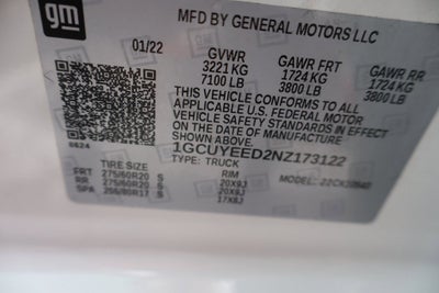 2022 Chevrolet Silverado 1500 LTD RST