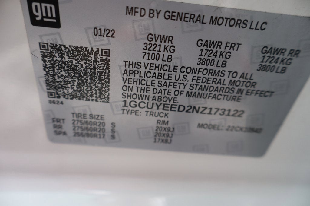 2022 Chevrolet Silverado 1500 LTD RST