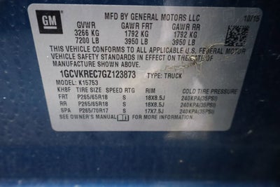 2016 Chevrolet Silverado 1500 LT