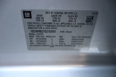 2016 Chevrolet Silverado 1500 Base