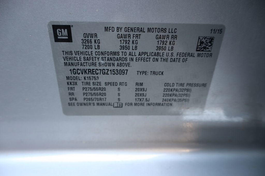 2016 Chevrolet Silverado 1500 Base