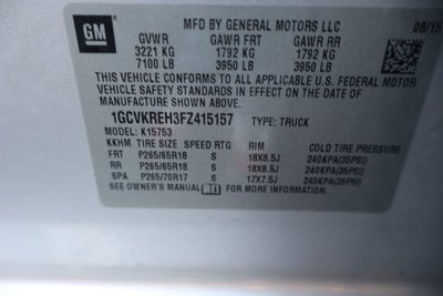 2015 Chevrolet Silverado 1500 LT