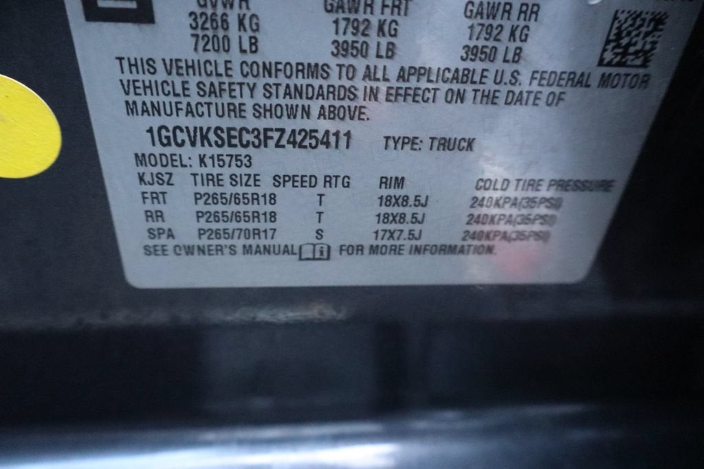 2015 Chevrolet Silverado 1500 LTZ