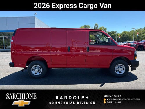 2026 Chevrolet Express Cargo Work Van