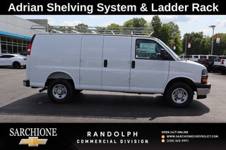 2025 Chevrolet Express Cargo Work Van w/Adrian Shelving &amp; Ladder Rack