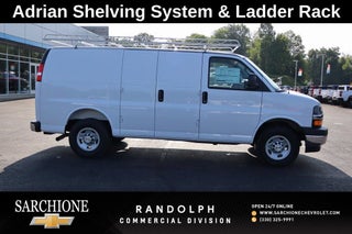 2025 Chevrolet Express Cargo Work Van w/ Adrian Shelving System &amp; Ladder Rack