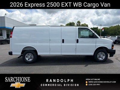 2026 Chevrolet Express Cargo Work Van