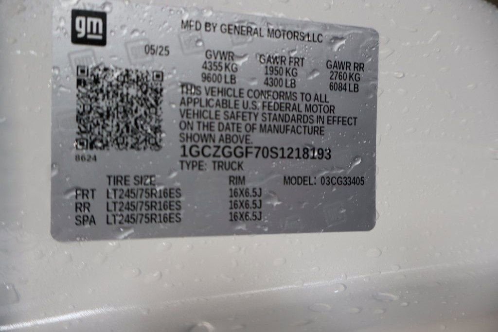 2025 Chevrolet Express Cargo WT