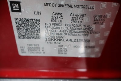 2020 GMC Acadia SLE