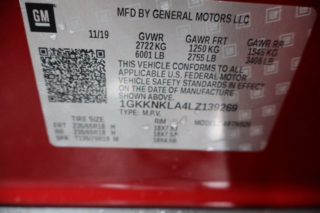 2020 GMC Acadia SLE