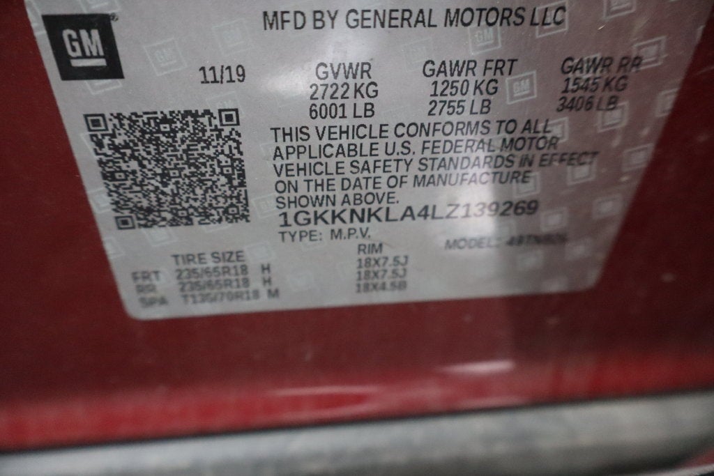 2020 GMC Acadia SLE