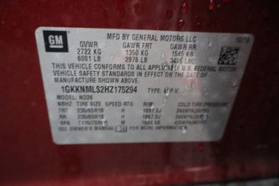 2017 GMC Acadia SLT