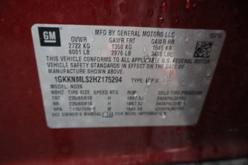 2017 GMC Acadia SLT