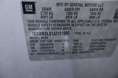 2018 GMC Acadia SLE-2