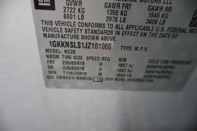 2018 GMC Acadia SLE-2