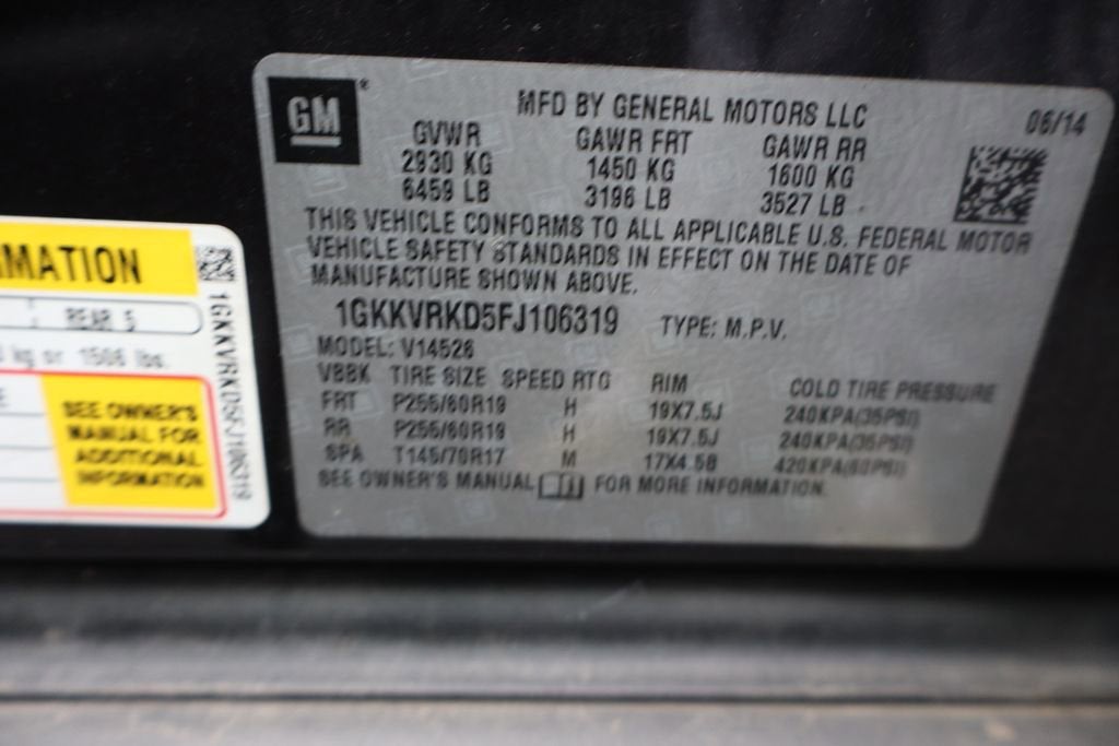 2015 GMC Acadia SLT-1