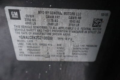 2016 Chevrolet Equinox LT