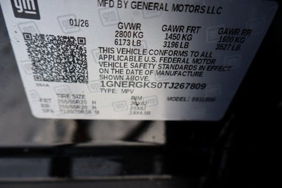 2026 Chevrolet Traverse LT