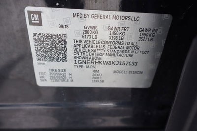 2019 Chevrolet Traverse LT Leather