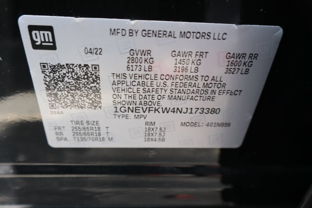 2022 Chevrolet Traverse LS